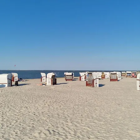 Nordseeblick 1 - Xxl Ferienwohnung Carolinensiel Exterior foto